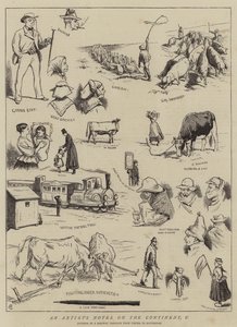 Notas de un artista en el continente, V de Alfred Chantrey Corbould